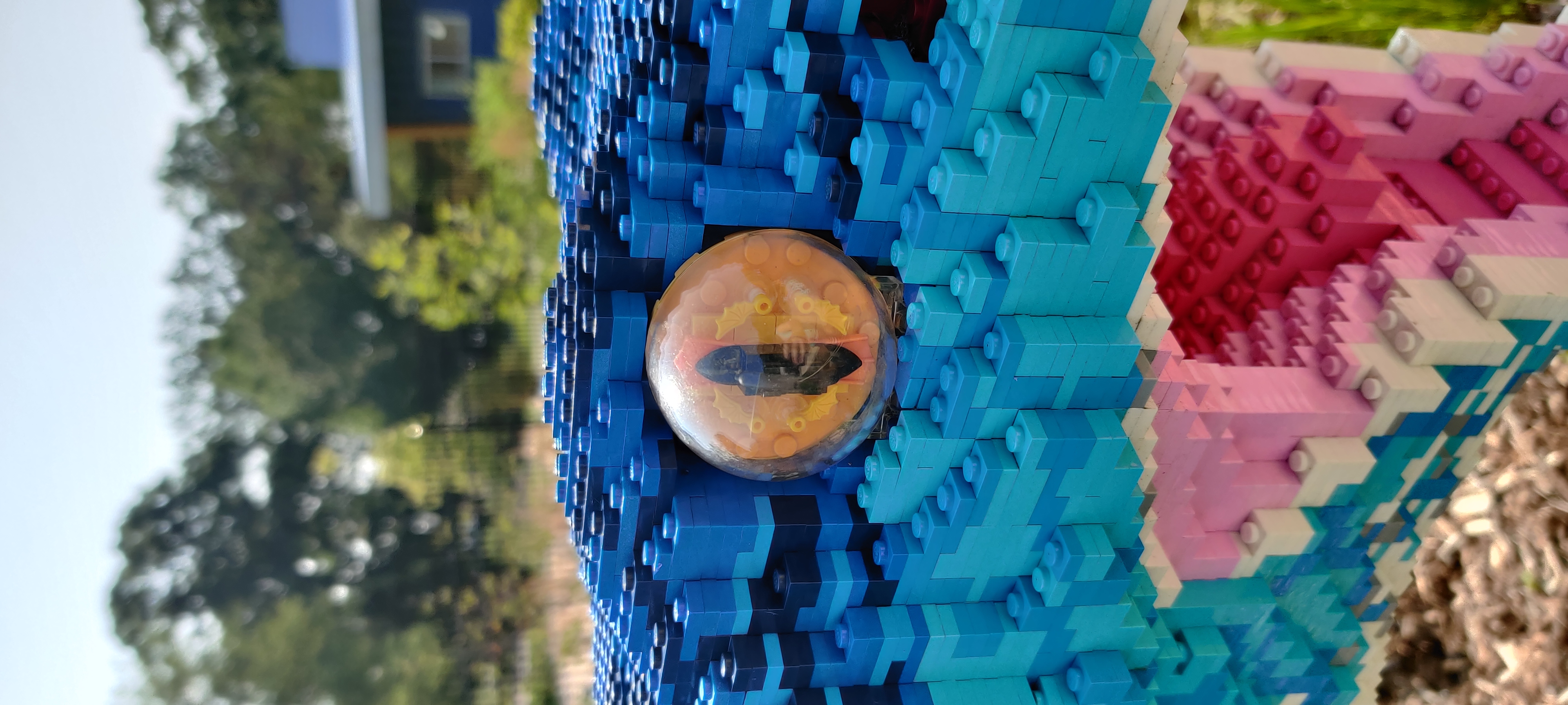 Incredible detail in the eye of the white lipped island pit viper model